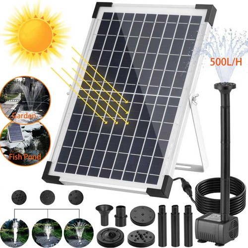 500l solar panel - 500l/h, powered