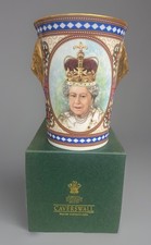 Caverswall Beaker Ltd Edition No 121 QEII 60th Anniversary Of Coronation 2013