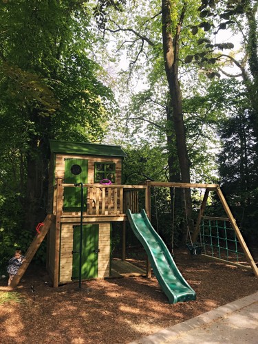 The den playhouse climbing - den,