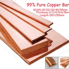 10-50mm Copper Flat Bar Strip