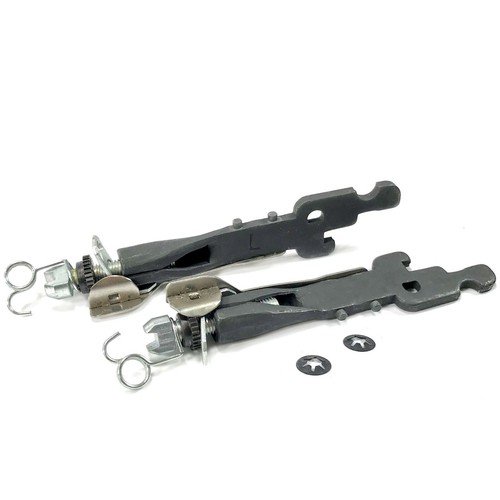 Pair rear brake shoe adjusters - brake,
