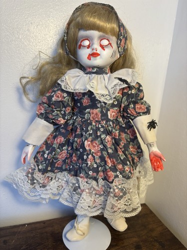 Porcelain horror doll - porcelain,