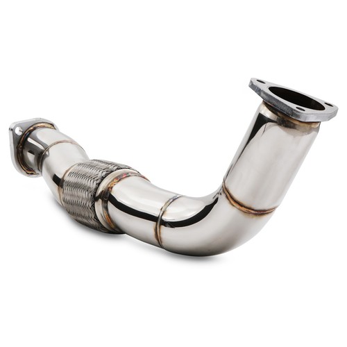 Stainless exhaust front - stainless,
