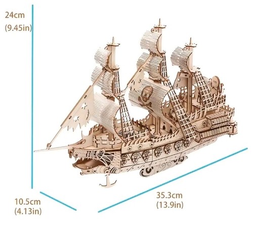 The flying dutchman - flying, wooden
