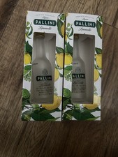 Limoncello Glass Empty Bottles 2 X Up cycle Collectors Display