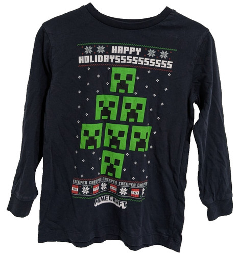 Minecraft christmas pullover - minecraft,