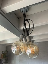 Industrial Style 3-Bulb Cluster Build Pendant Lights Ceiling Lights