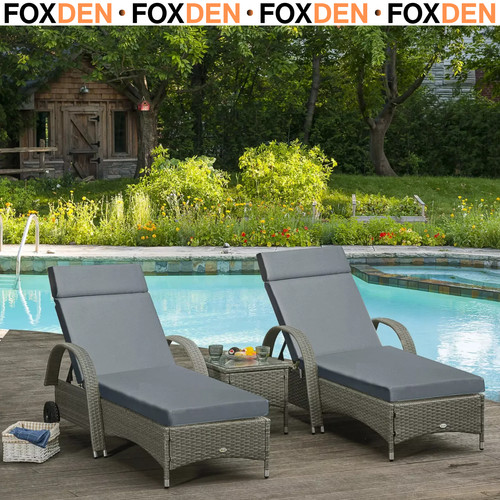 Set sun lounger cushions - set,