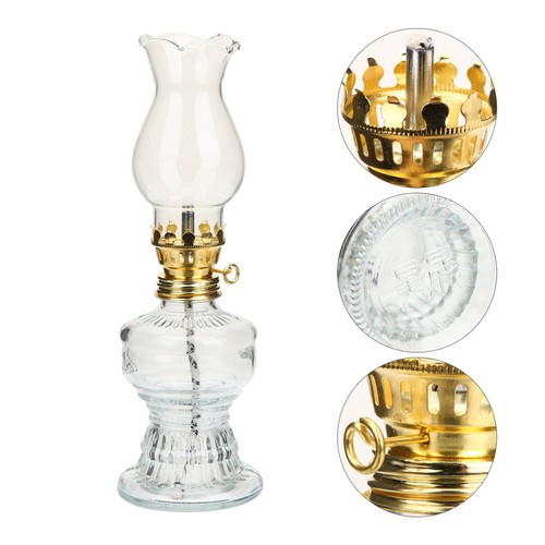 Vintage oil lamp - vintage,