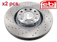 X2 PCS FRONT BRAKE DISC SET