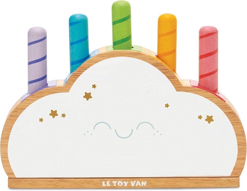 Toy van rainbow cloud - toy,
