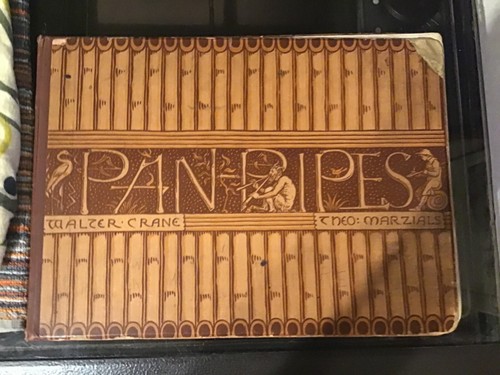 Pan pipes music book - book, by