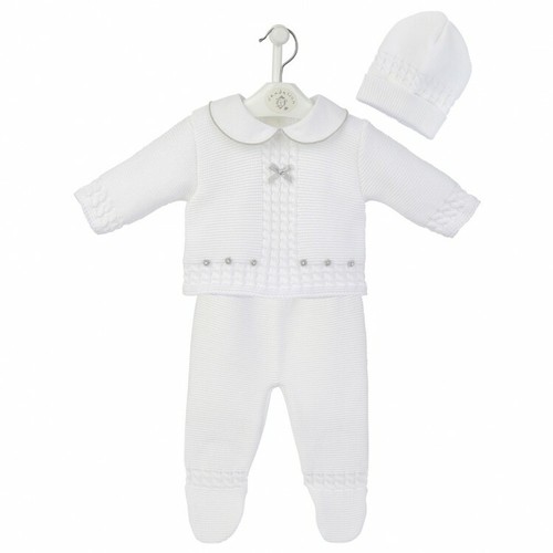 Newborn baby knitted outfit - baby,