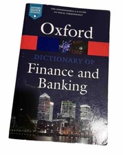 A Dictionary of Finance and