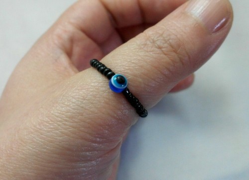 Resin blue evil eye - blue, charm
