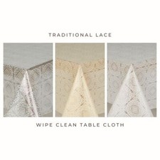 Traditional Lace Floral PVC