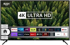 Bush 65 Inch TV Smart 4K Ultra