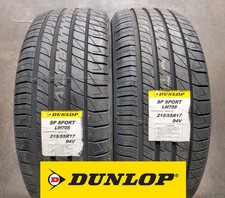 2x 215/55 R17 Dunlop SP Sport