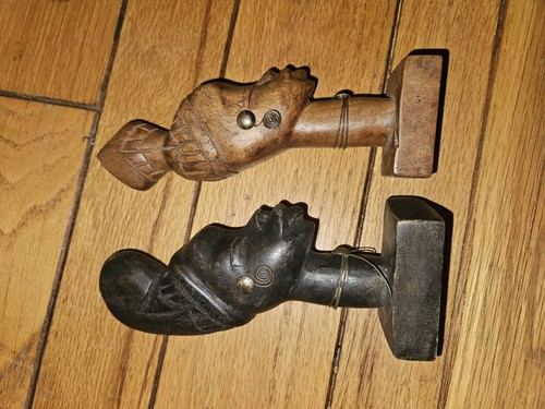 African carved wooden - carved,