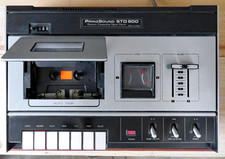Prinzsound STD-600 Cassette Deck - Player/ Recorder - Works but at half speed