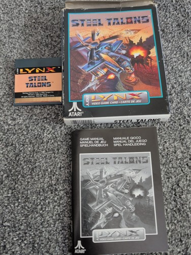Atari lynx steel talons - steel, video
