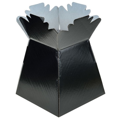 Black florist bouquet box - bouquet,