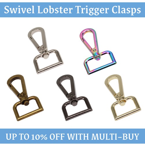 Swivel lobster trigger clasps - swivel,