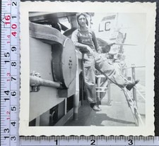 Sailor On Aircraft Carrier