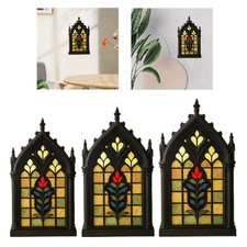 Wooden Window Wall Decor