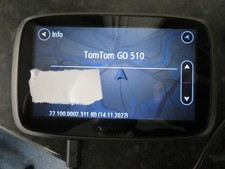 TOM TOM GO 510 Lifetime WORLD Maps TRAFFIC UPDATES VIA WIFI unit only