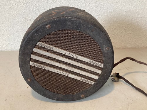 Vintage philco round speaker - vintage,