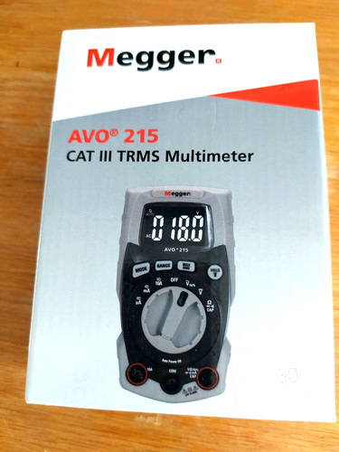 Megger avo215 cat - cat, trms