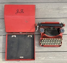 Antique 1920s Corona No.4 Red