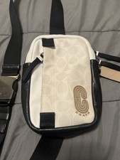 COACH Men's White Signature