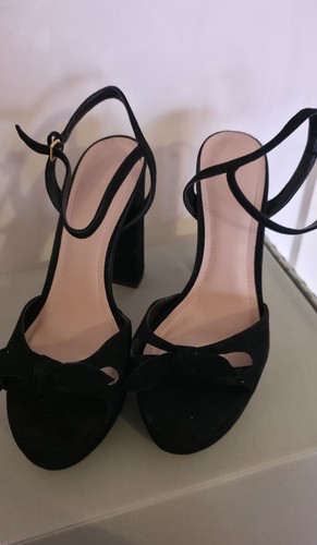 Black ted baker suede bow - baker,