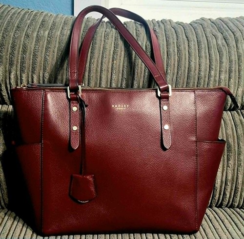 Radley burgundy silk street - radley,