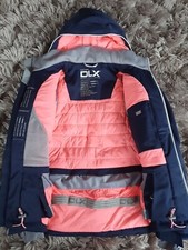 Ladies DLX Ski Jacket Uk6 - Uk8 VGC fitted With Stretch