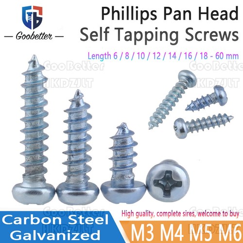 Pozi pan head self - m5,