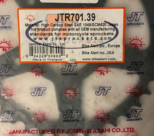 Rear sprocket jtr701 - jt,