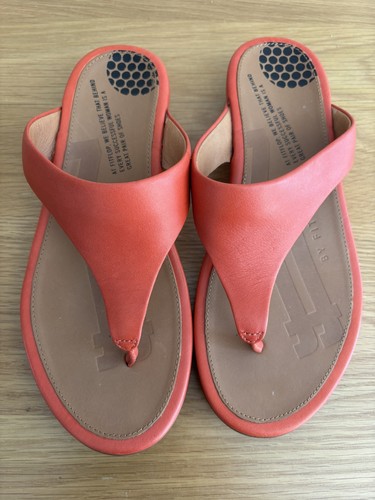 Fitflop lulu coral leather - fitflop,