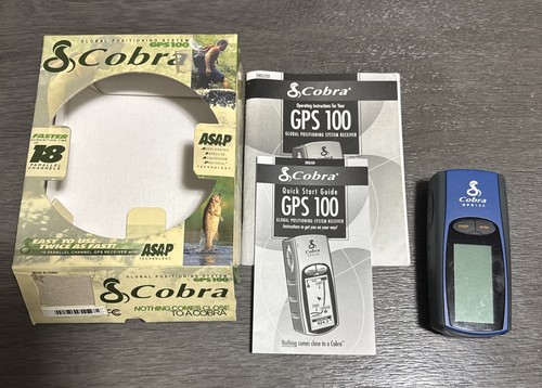 Cobra gps 100 portable hiking - gps,