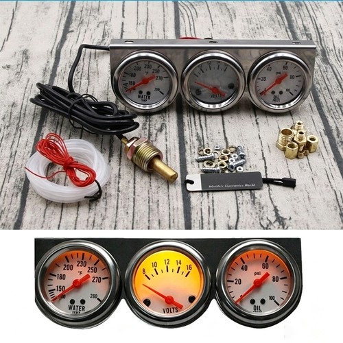 Triple gauge kit 3in1 water - kit,