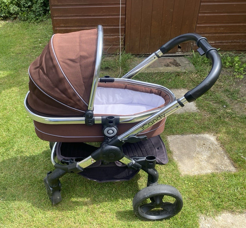 Icandy peach double pram - icandy,