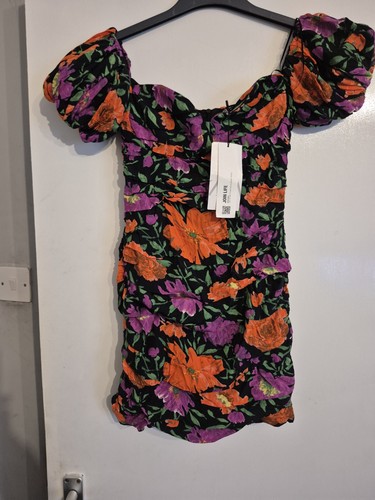 Zara floral ruched - zara,