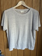 Poetry Short Sleeve Linen Top Size 10 BNWOT