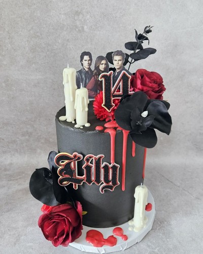 Personalised cake topper set - cake,