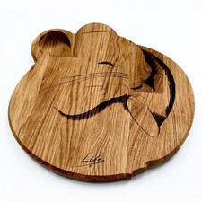 Mouse Wooden Chopping Board Cutting Serving Bread Solid Oak Hand Made by Life