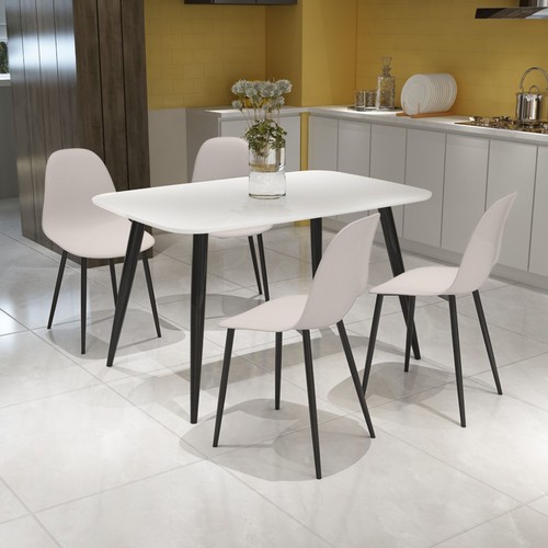 Aspen white rectangular table - rectangular,
