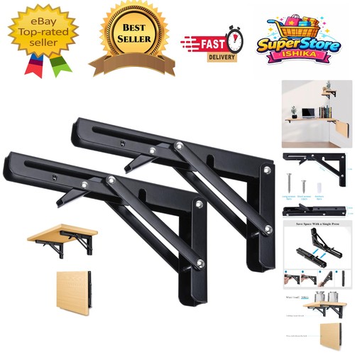 Durable inch folding shelf - inch,