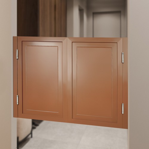 Partition wood door passing - door,,
